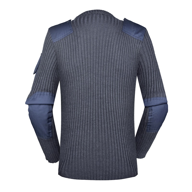Wool/acrylic blue navy uniform supply military army uniform military sweater CXGZSW-09