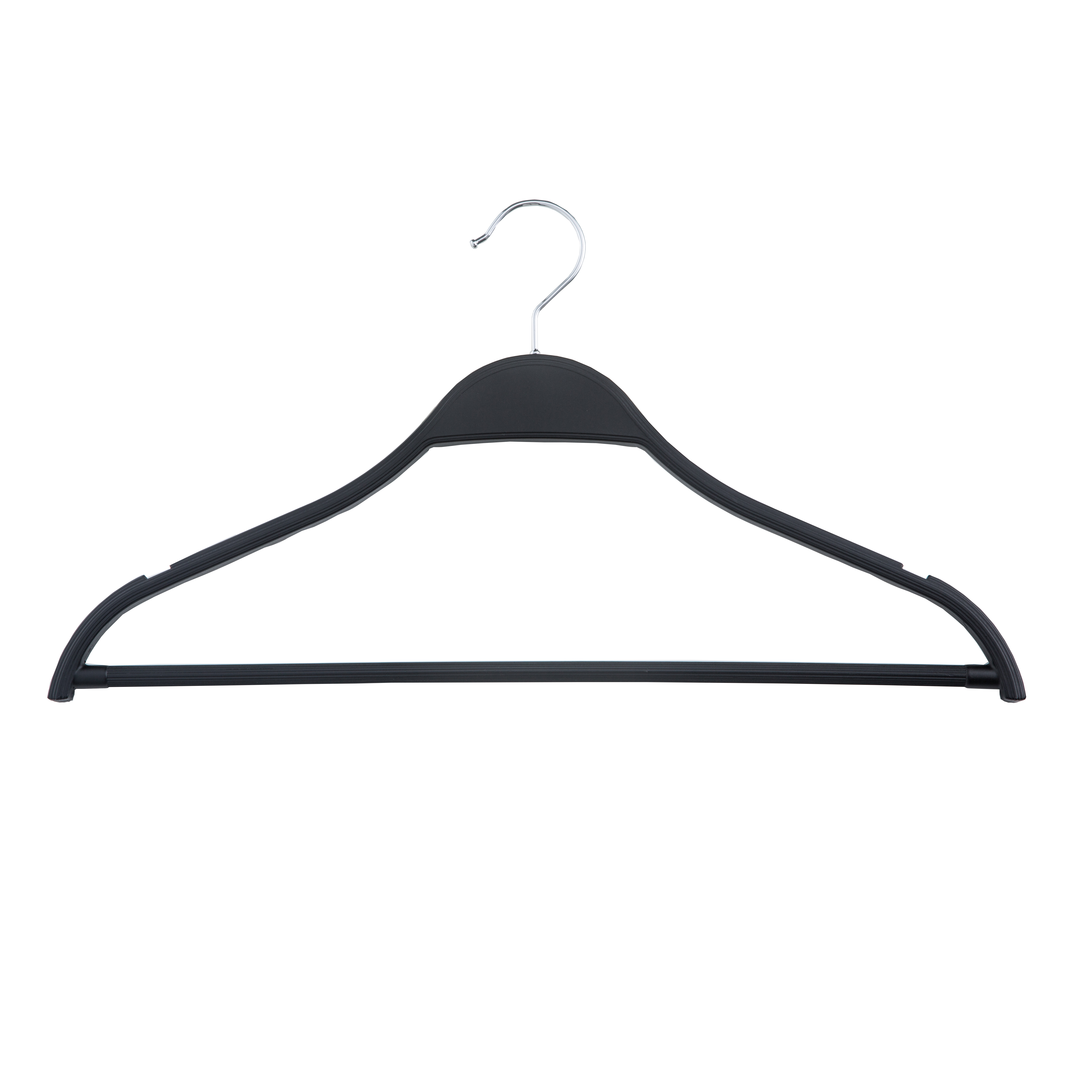 ABS plastic no slip custom shirt designer clothing hangers for fashion shop