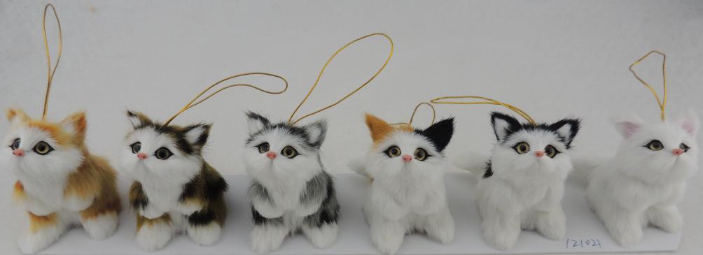 Fake fur cat