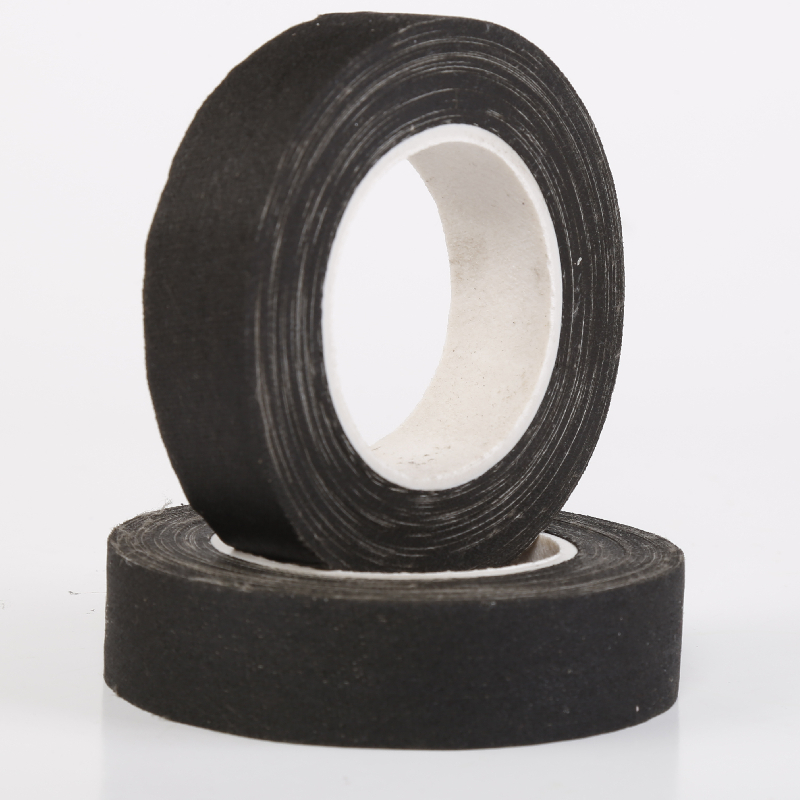 Black Fabric Cotton Insulation Tape
