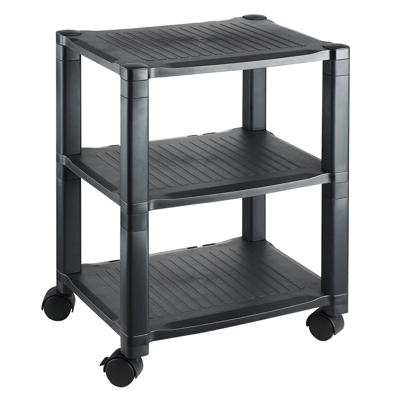 Printer cart printer stand Plastic height adjustable mobile flexible