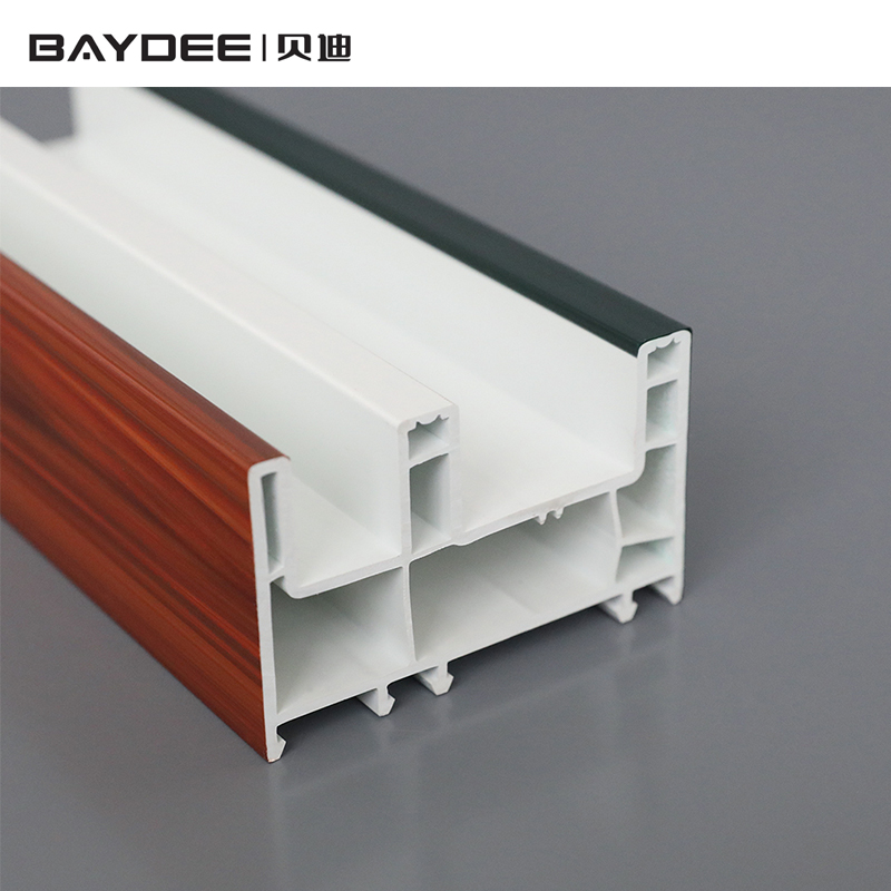 ASA color co-extrusion upvcsliding frame profile