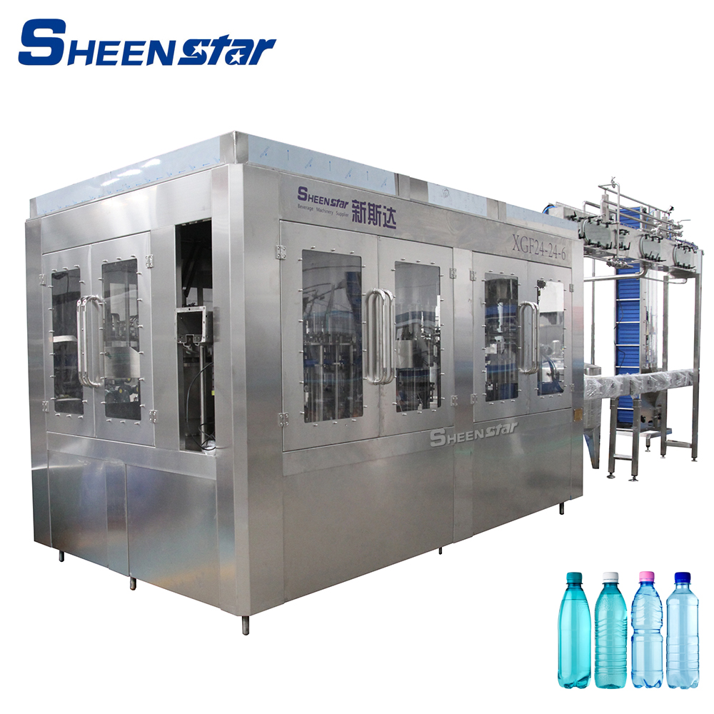 XGF24-24-6 12000BPH mineral water filling machine price