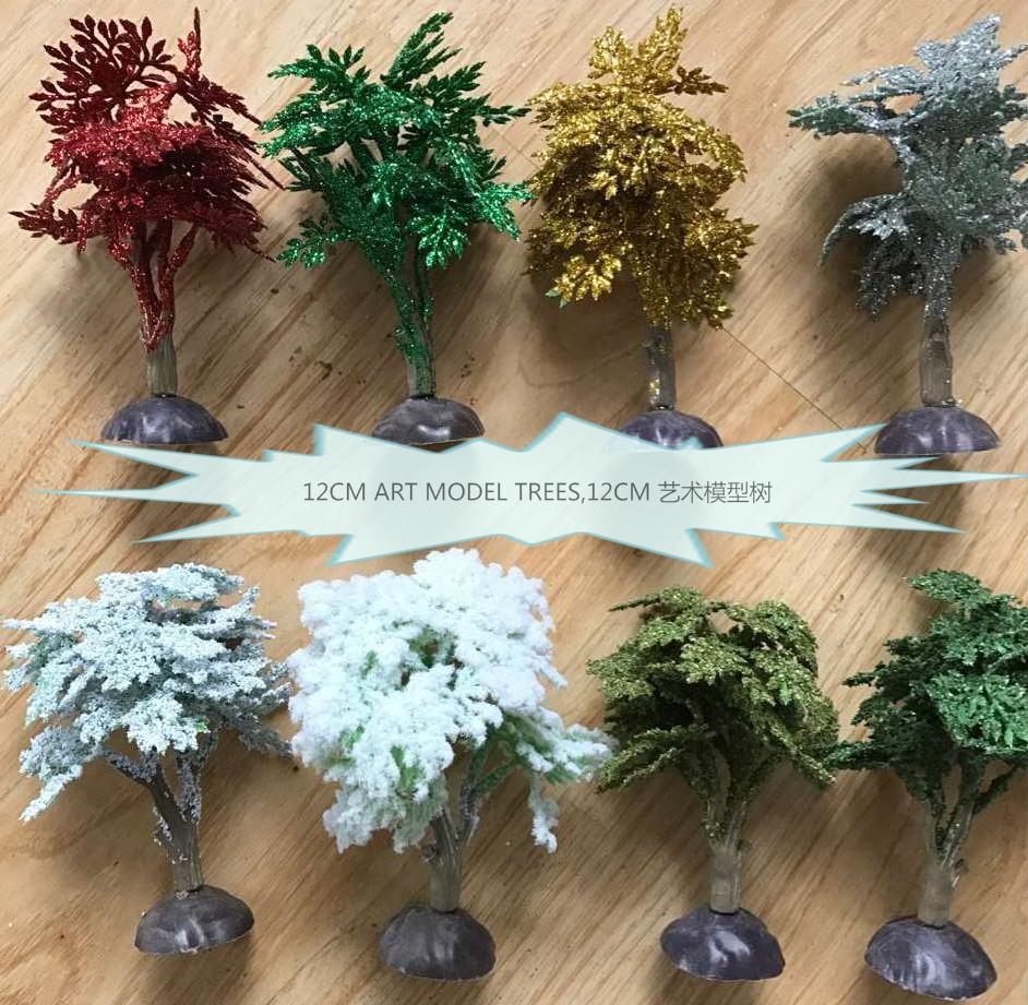 12cm Art Model Trees