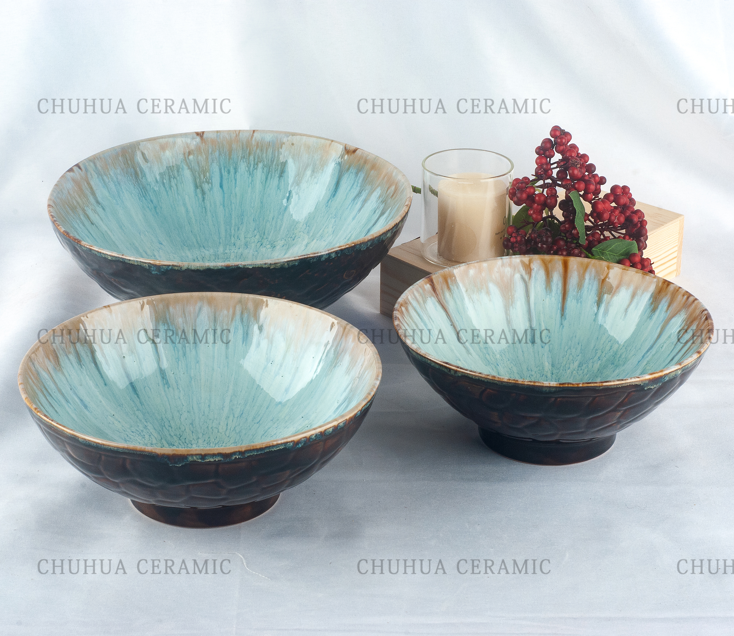 Three Piece Bowl Set