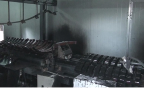 leaf spring painting line