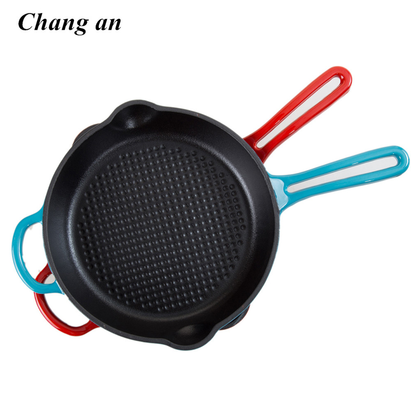 Cast iron grill pan