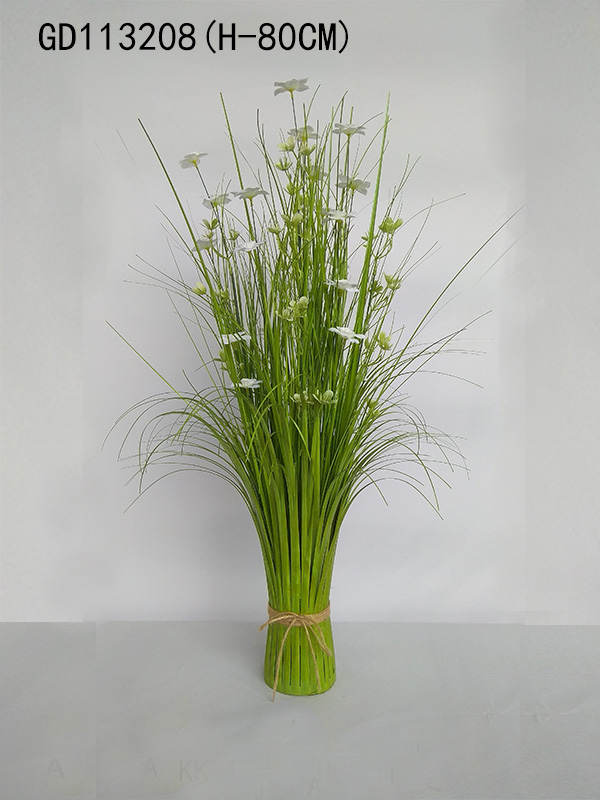 Grass bundle with daffodil(H-80CM)
