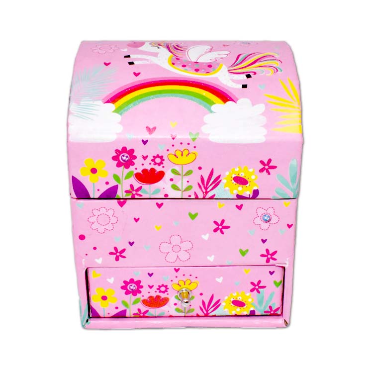 Paper Jewlery Box with drawer and mirror
