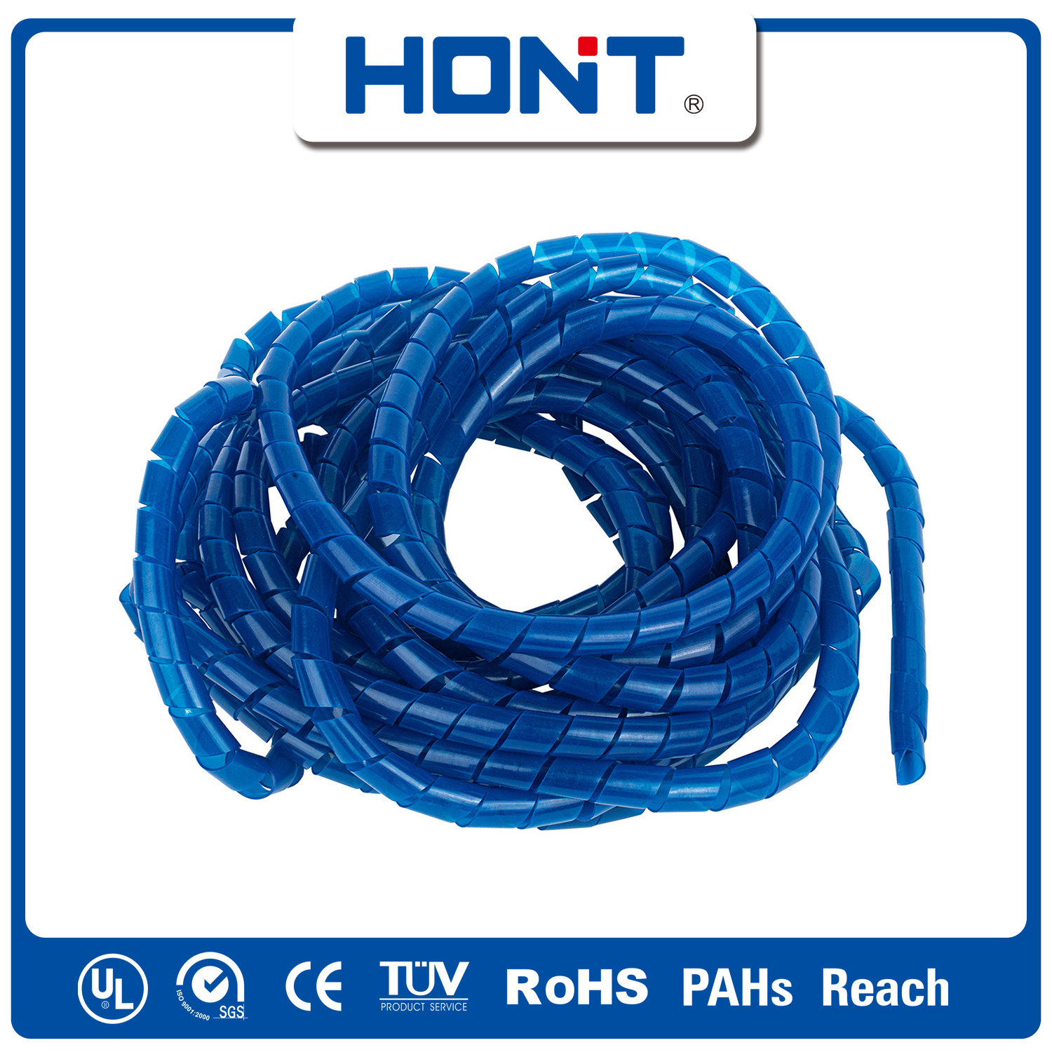 Blue 12 mm Spiral Wrapping Band