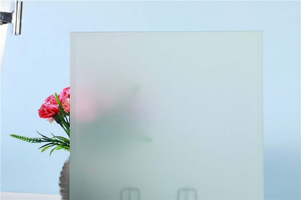 Milky white Laminated glass