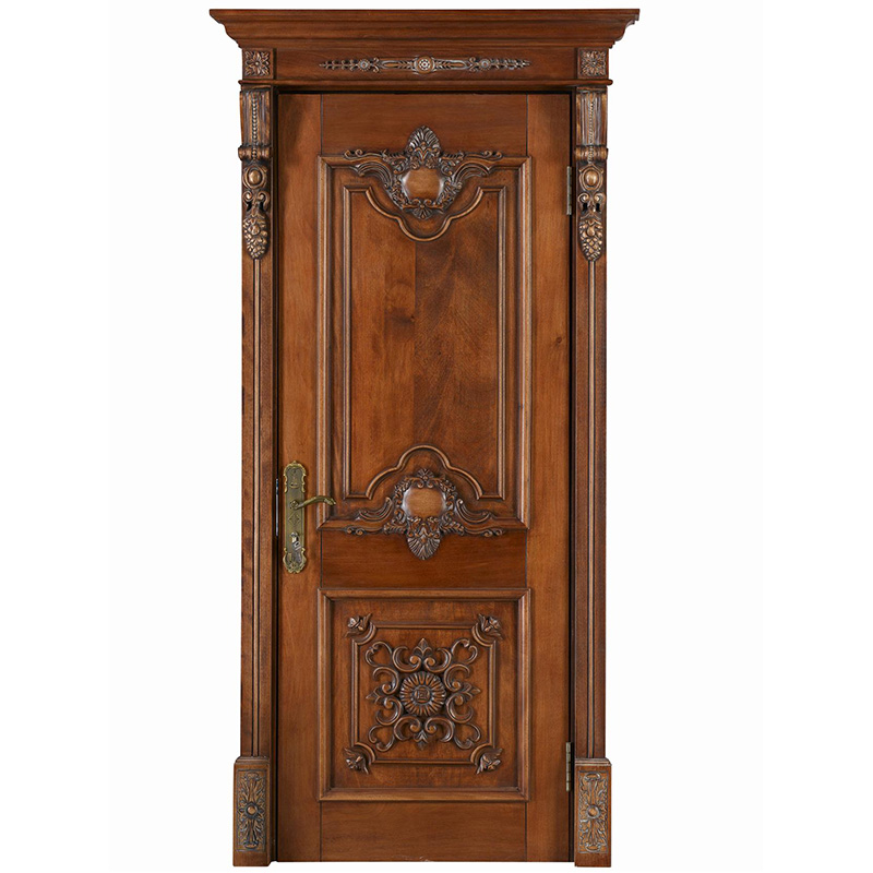 Wood carved door