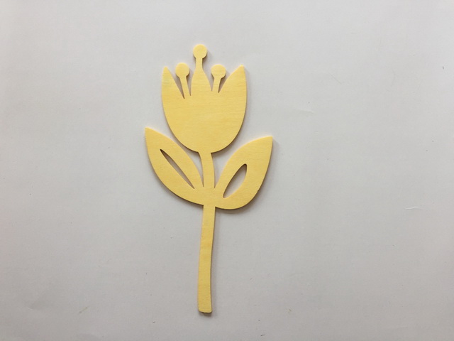wooden flower