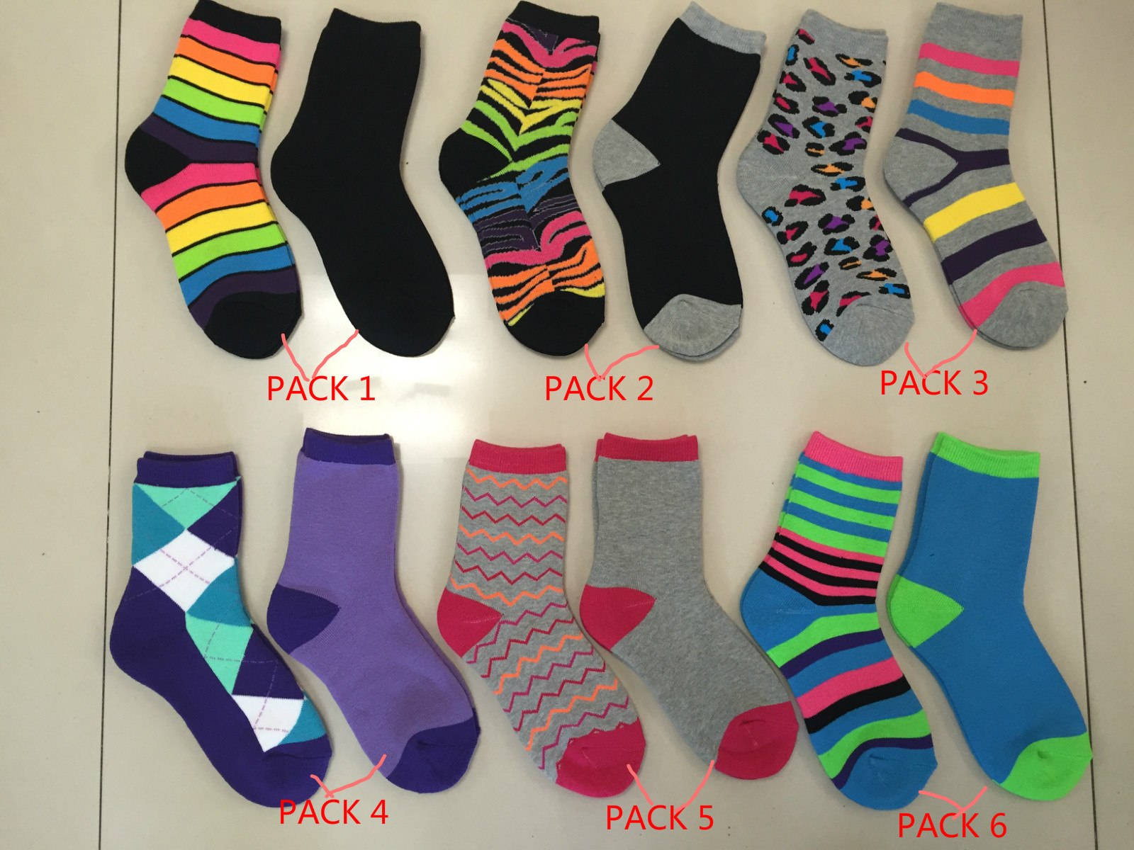 Womens soft cushion socks
