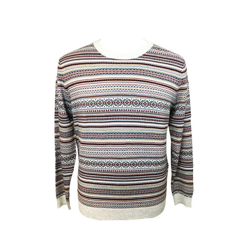 Men's crew neck sweater