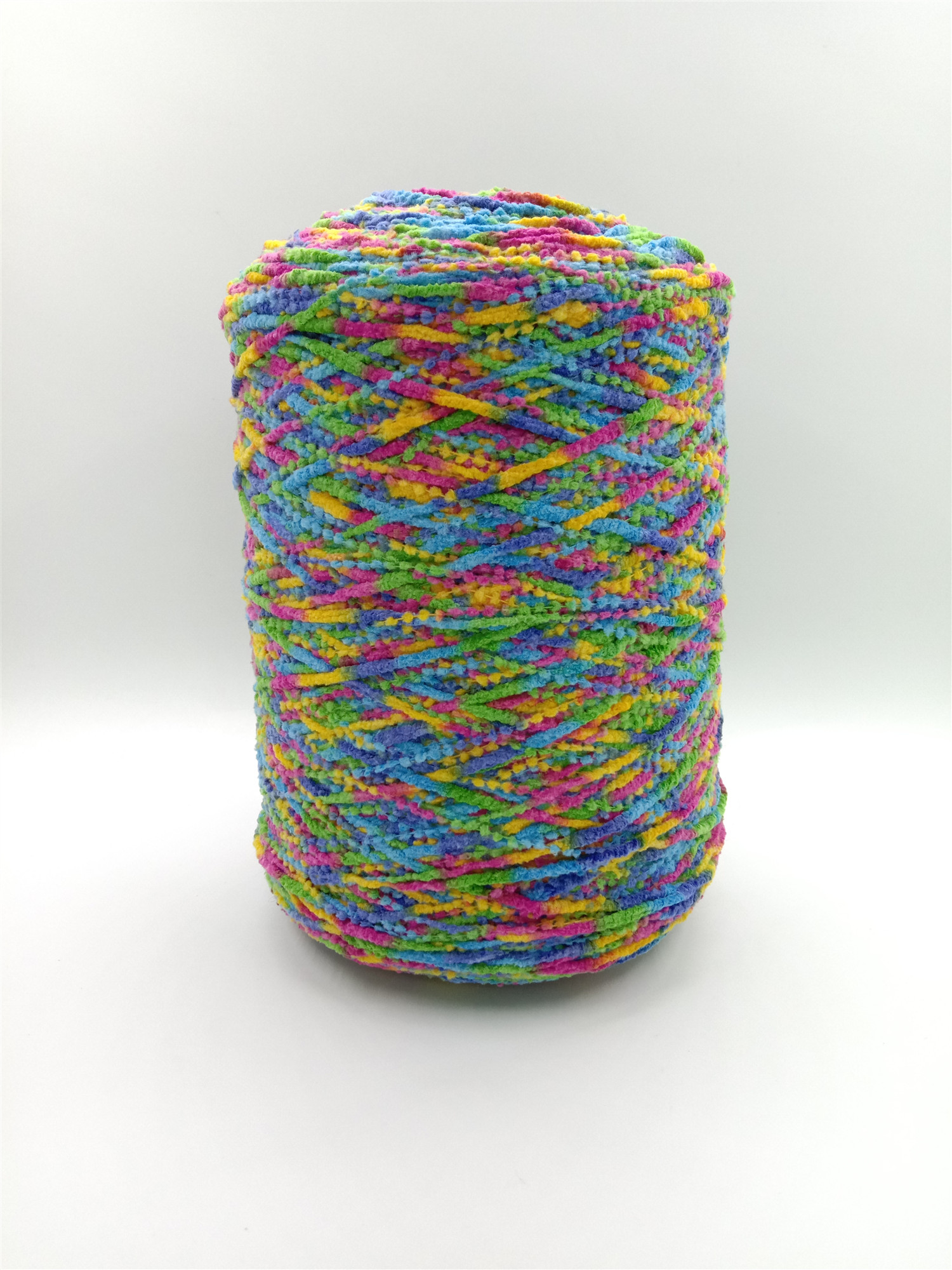 Fancy chenille yarn