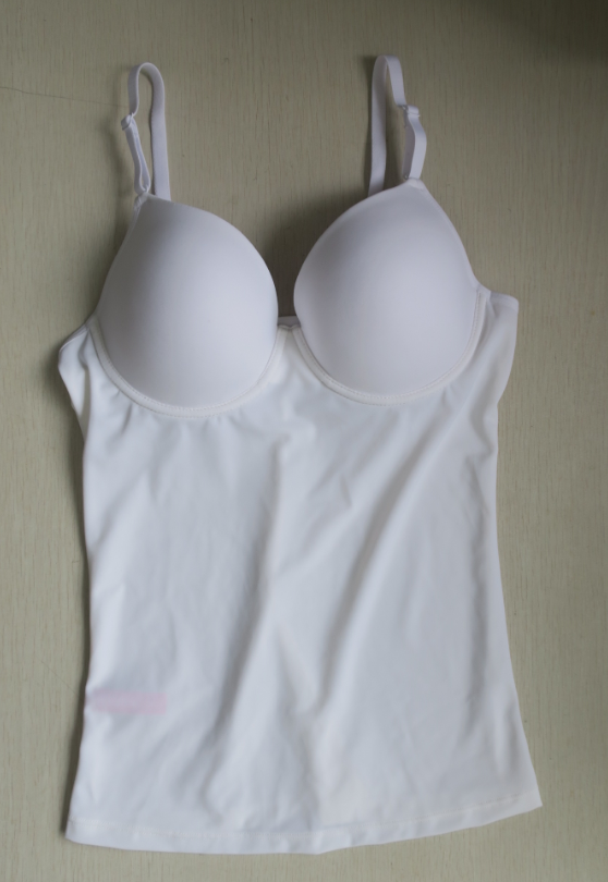 Vest with bra