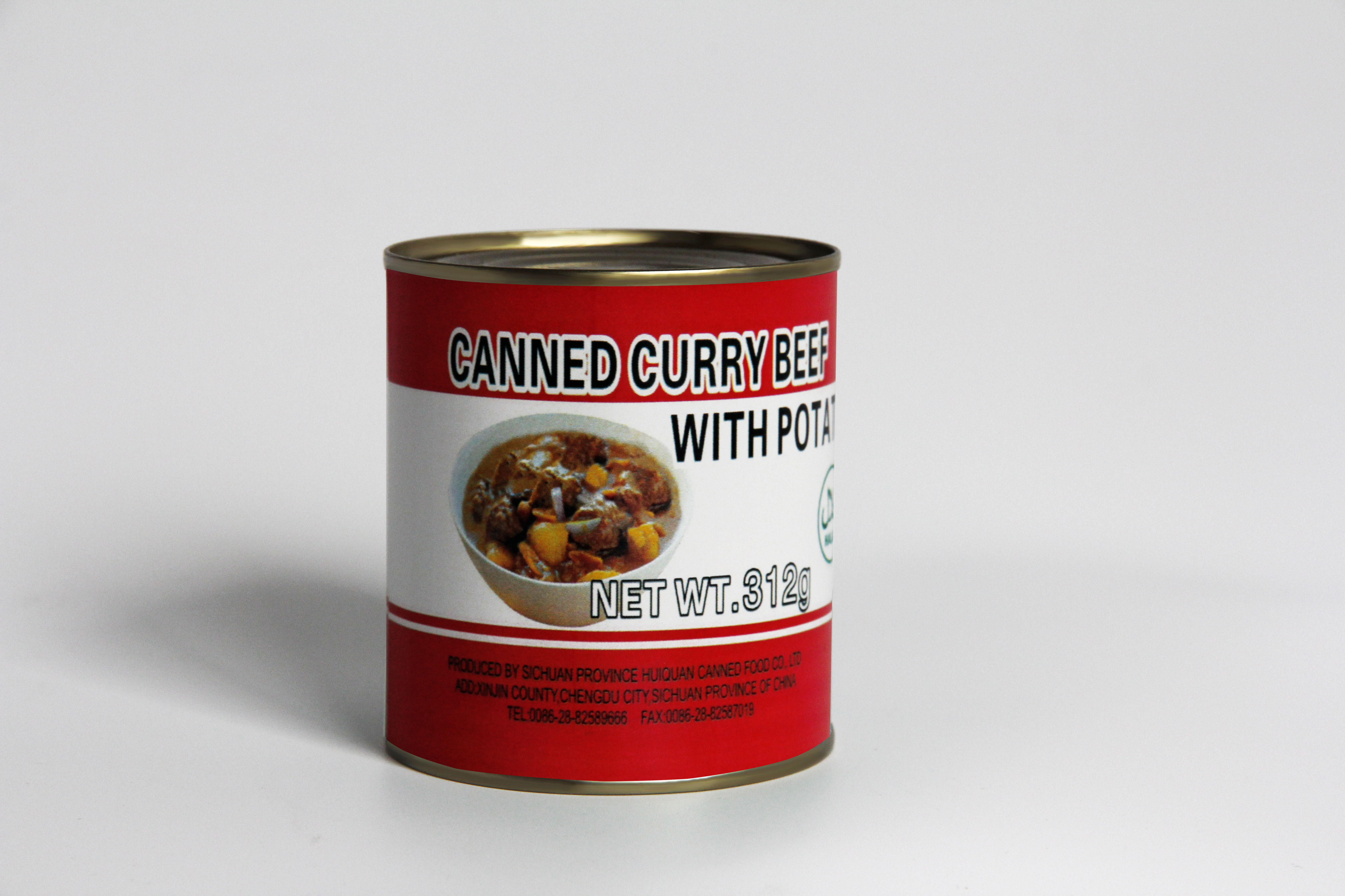 Canned Curry Beef