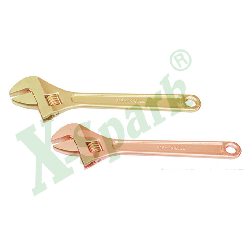 Non sparking adjustable Wrench