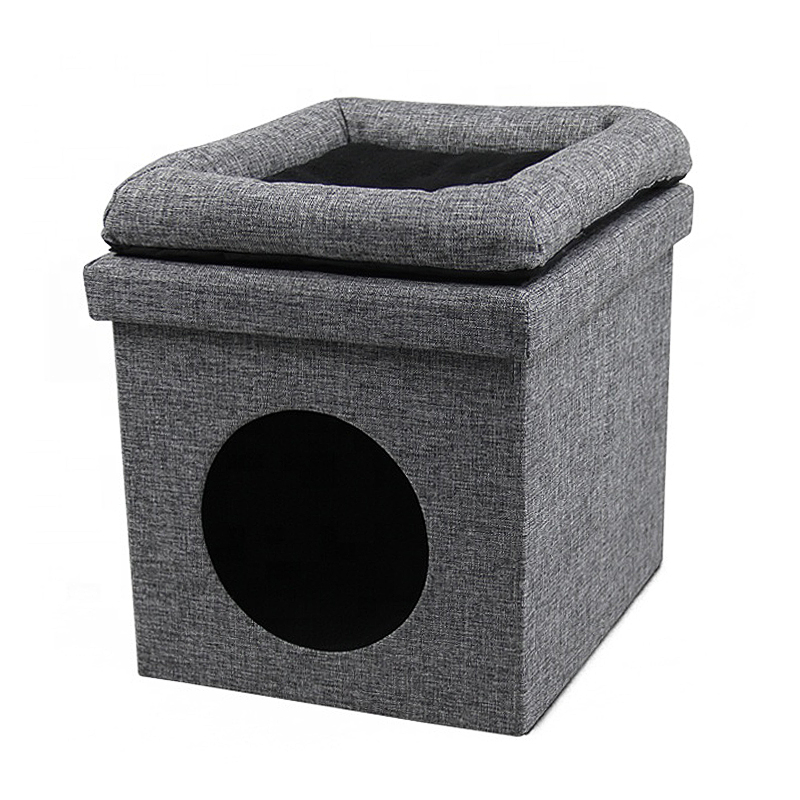 HStex four seasons universal cat nest house stool dual-use cat house pet supplies