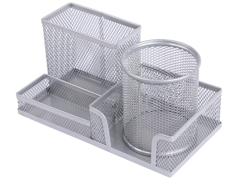 Mesh Wire Multi-Functional Desk Organizer
