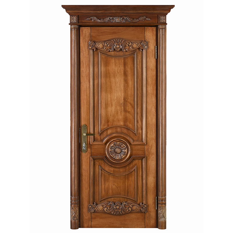 Solid Wood Carved Door