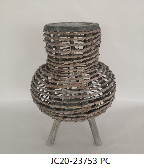 rattan lantern