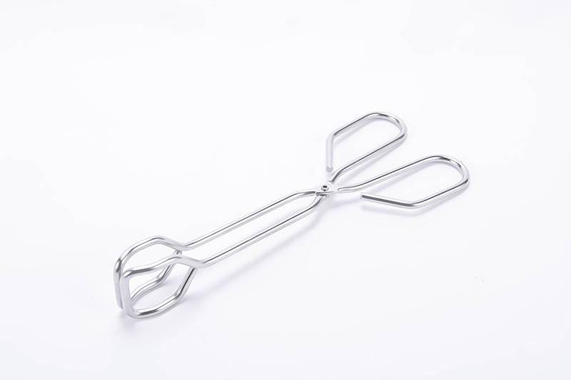 Stainless steel food tongs