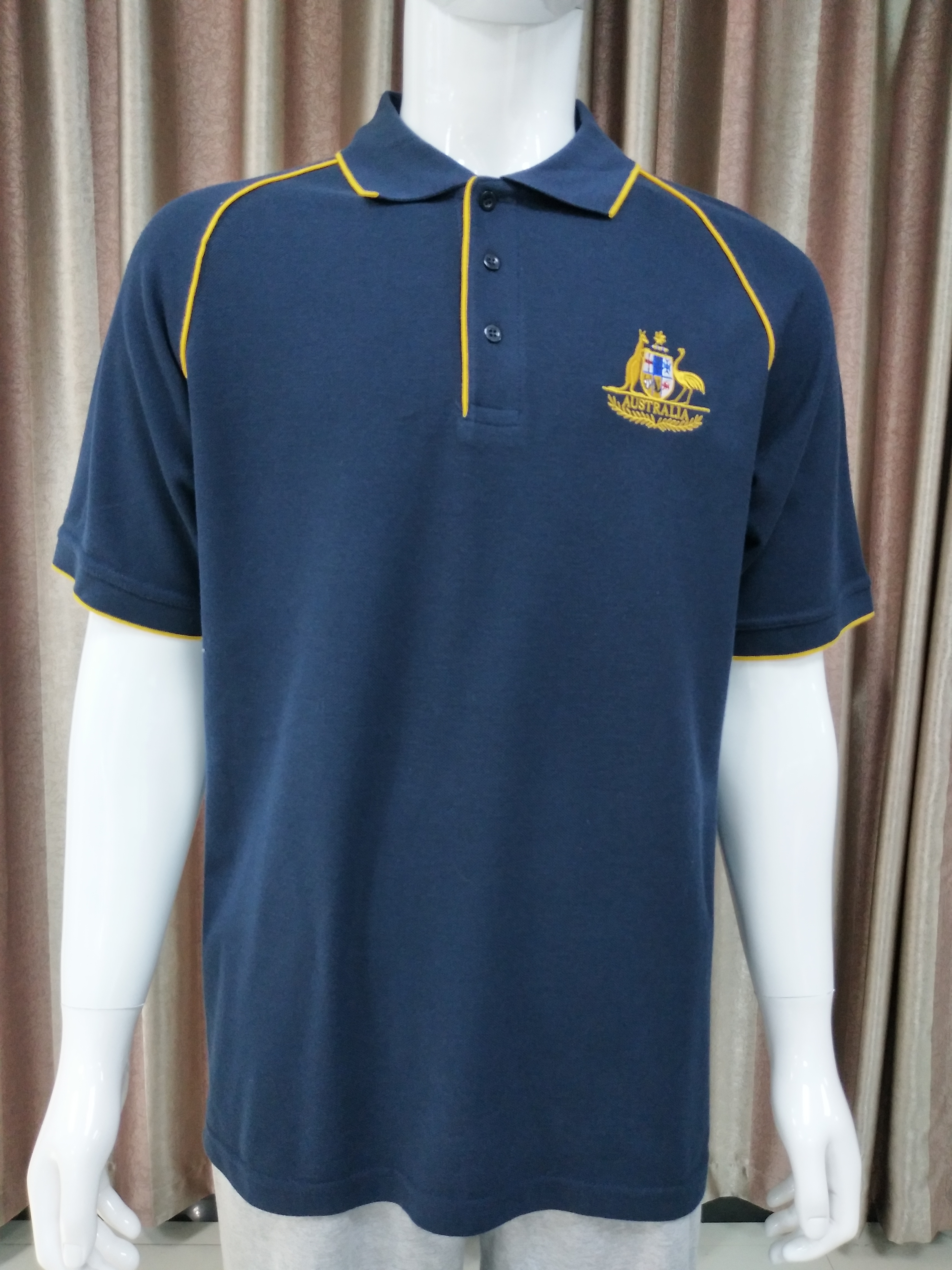 100%cotton mens pique polo shirt