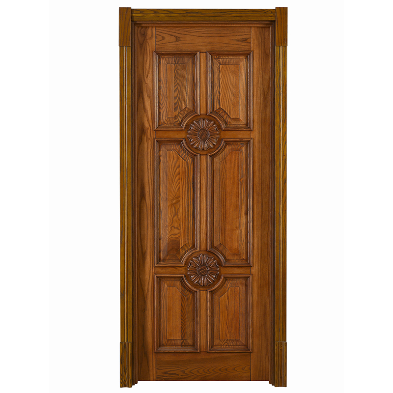 Wood carved door