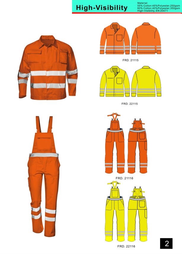 Hivisibility Jacket And Bib-Pants