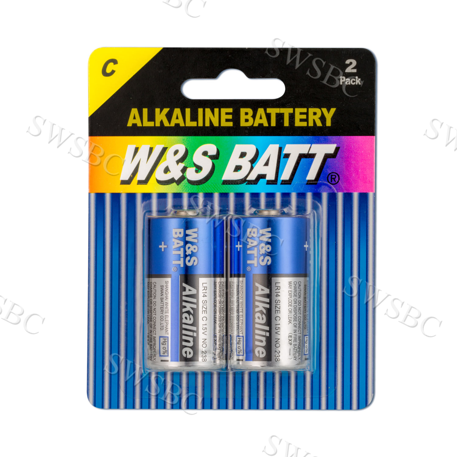 W&S BATT Brand Alkaline Battery LR14