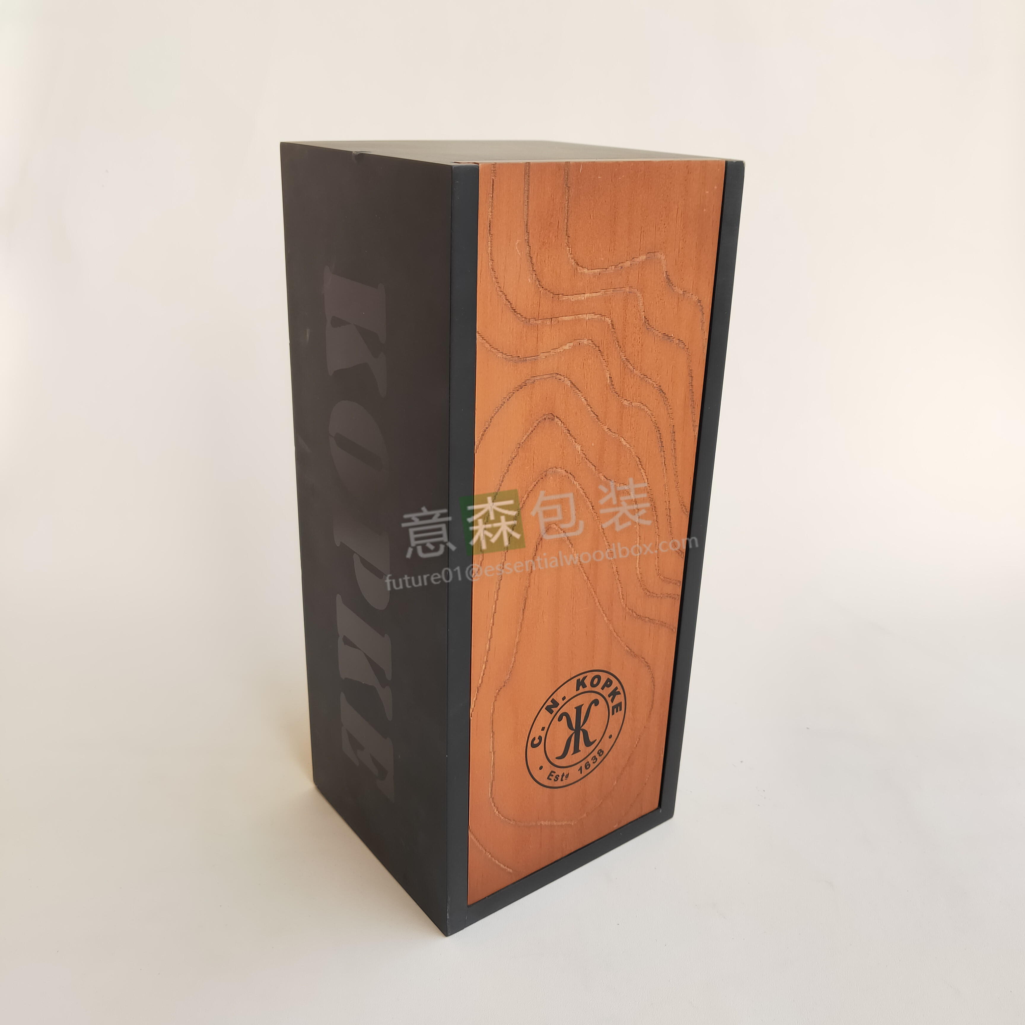 Wood wine box