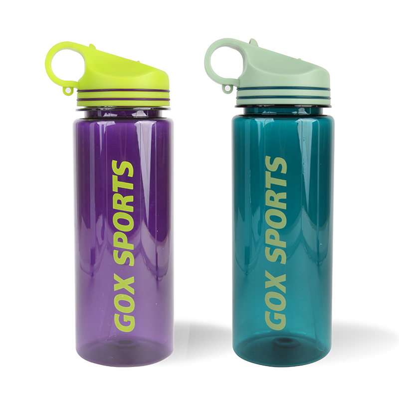 GOX Tritan Water Bottle With Spout BPA free With Straw For Fitness, Outdoor Enthusiasts
