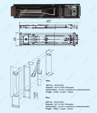 pillar lock