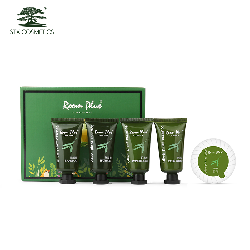 hotel amenities set