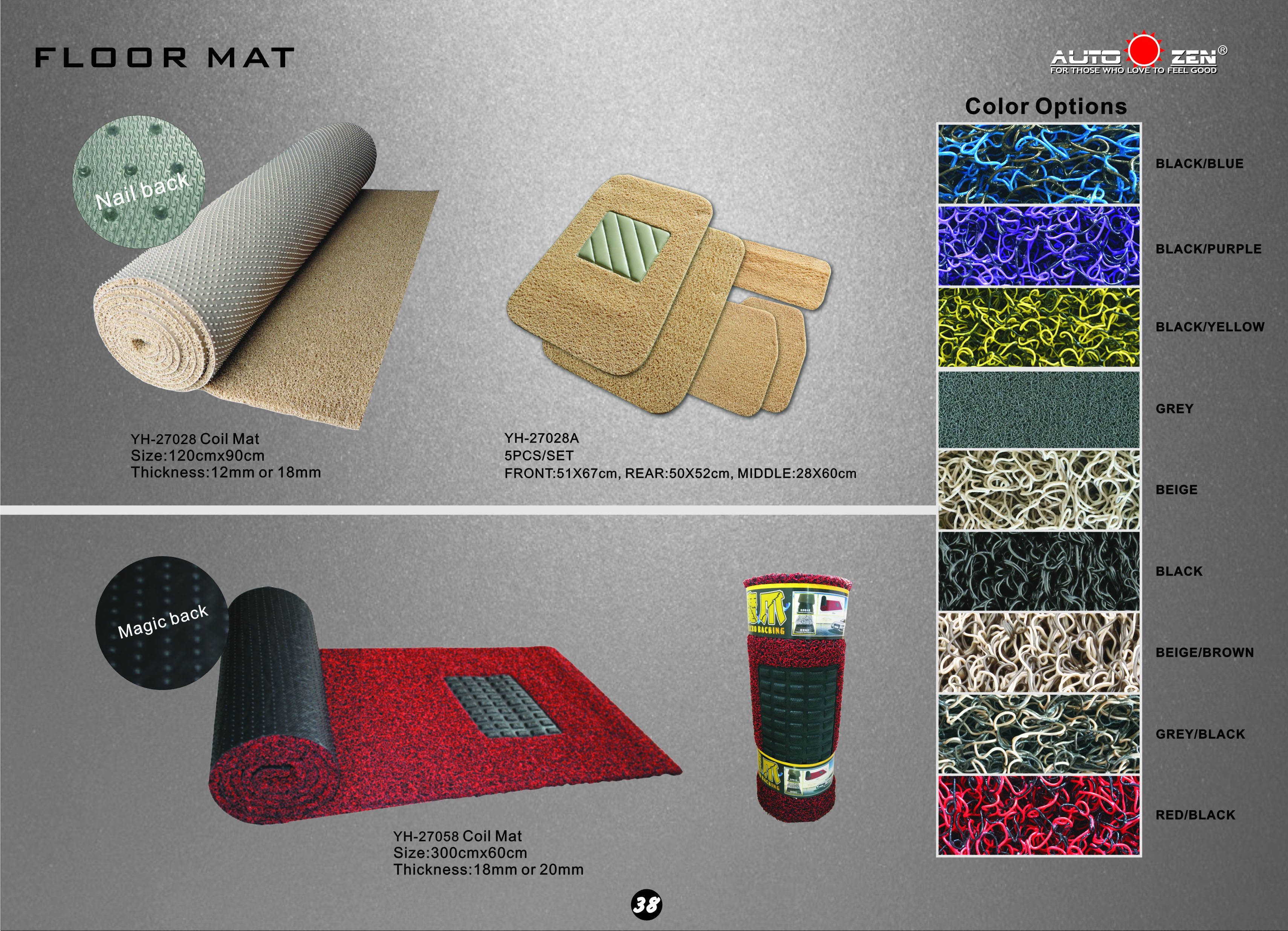 Car Coil mat