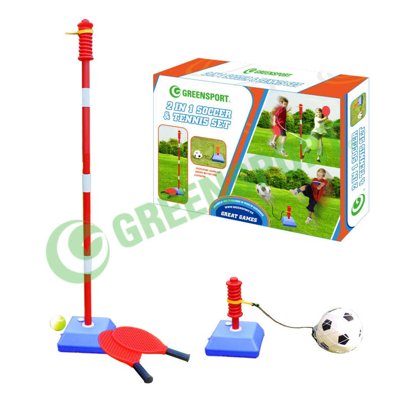 2 IN 1 Soccer & tennis set