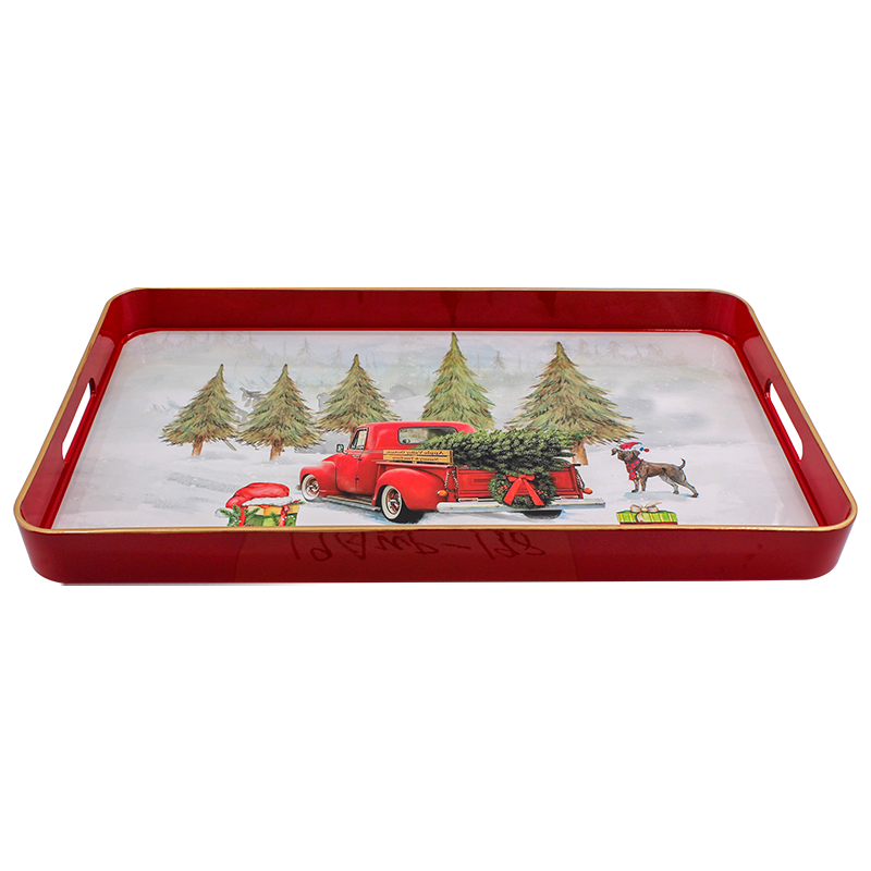 Plastic tray
