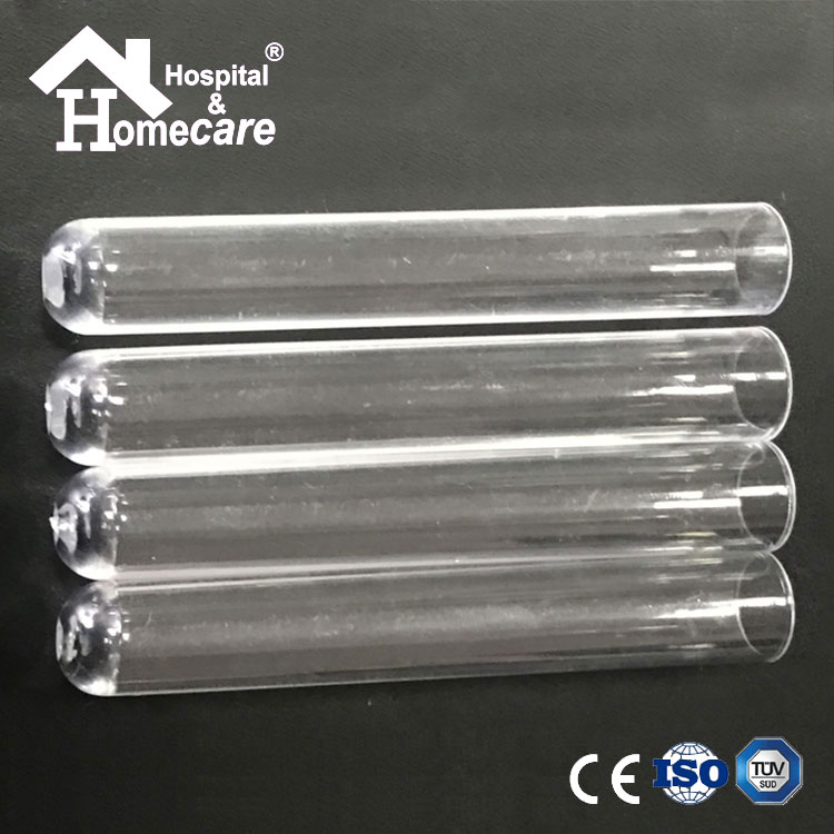 Medical Lab 12x75MM PS Test Tube For Label