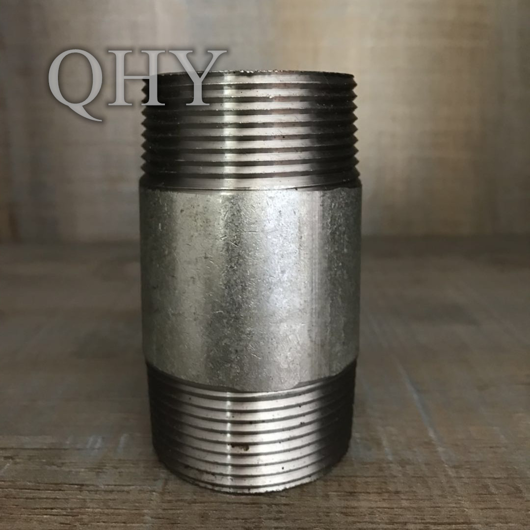 galvanized/black pipe nipple