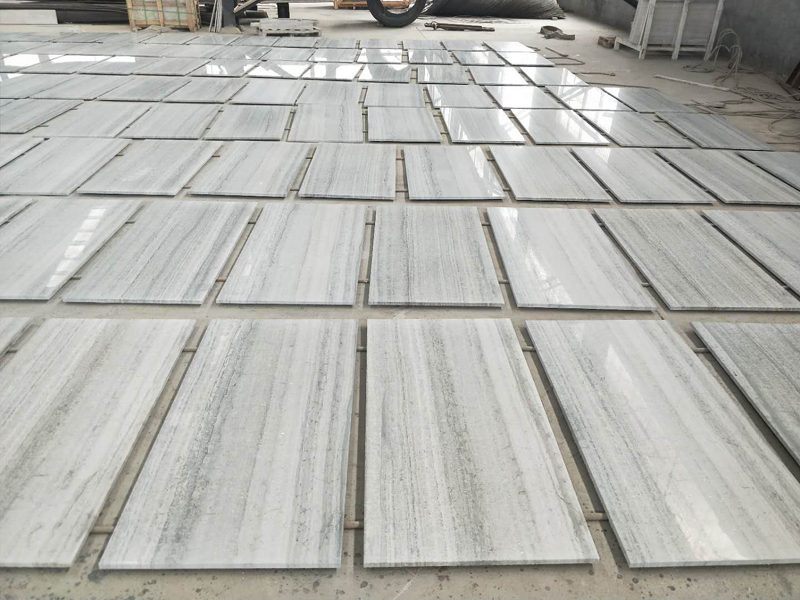 Blue Wood Marble tiles