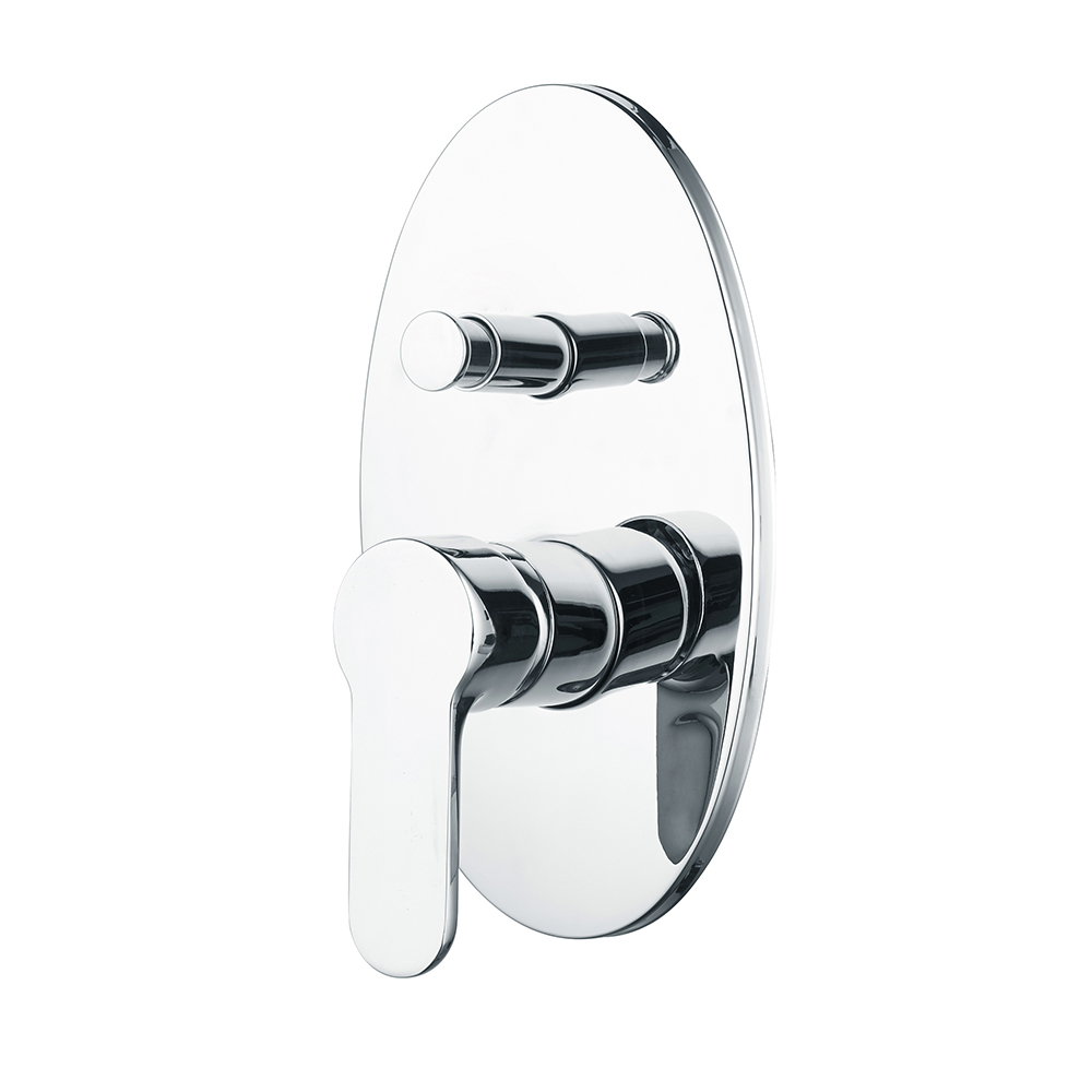 TIEMA ZS60107 New style concealed shower mixer in wall shower faucet with diverter bath tap Shower Faucet