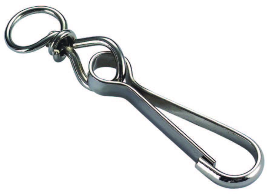 simplex hook with swivel,nickel plated