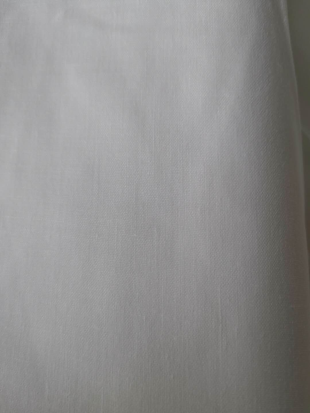50% polyester 50% cotton 32*32 78*65 143TC plain white fabric for bed sheet