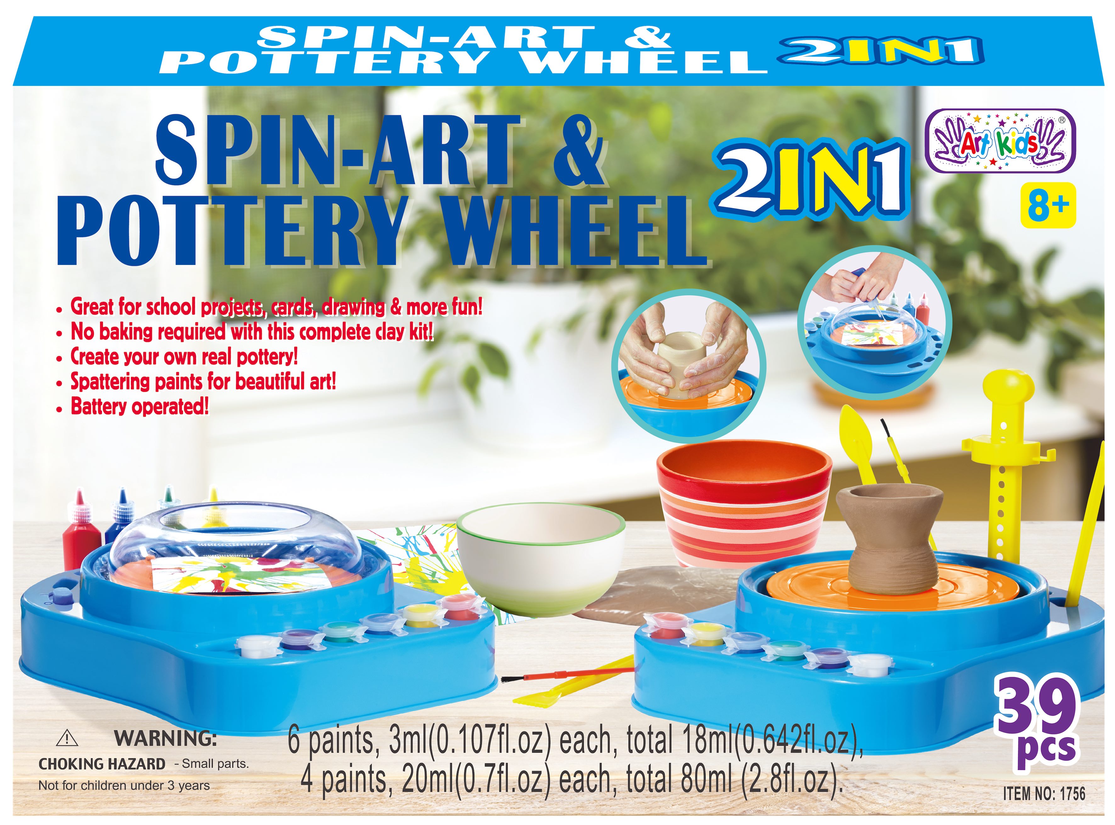 spin-art&pottery wheel
