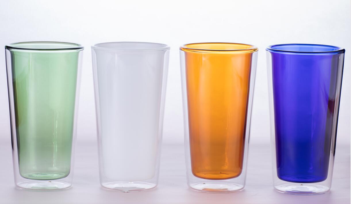 180ml colored double wall cup