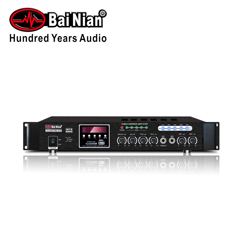 PA Amplifier、Amplifier、Public Address AmplifierControl for PA System Church 、School、Shop