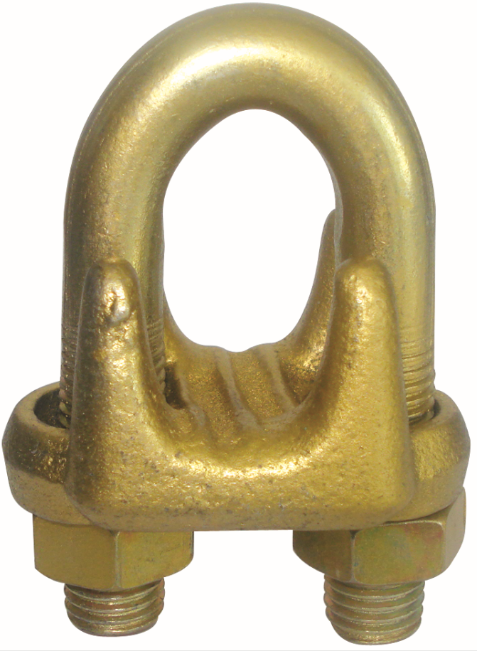 Malleable wire rope clips type A