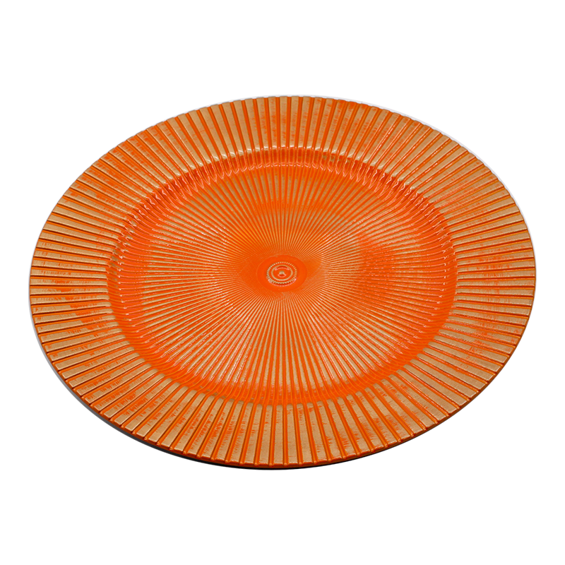 plastic charger plate